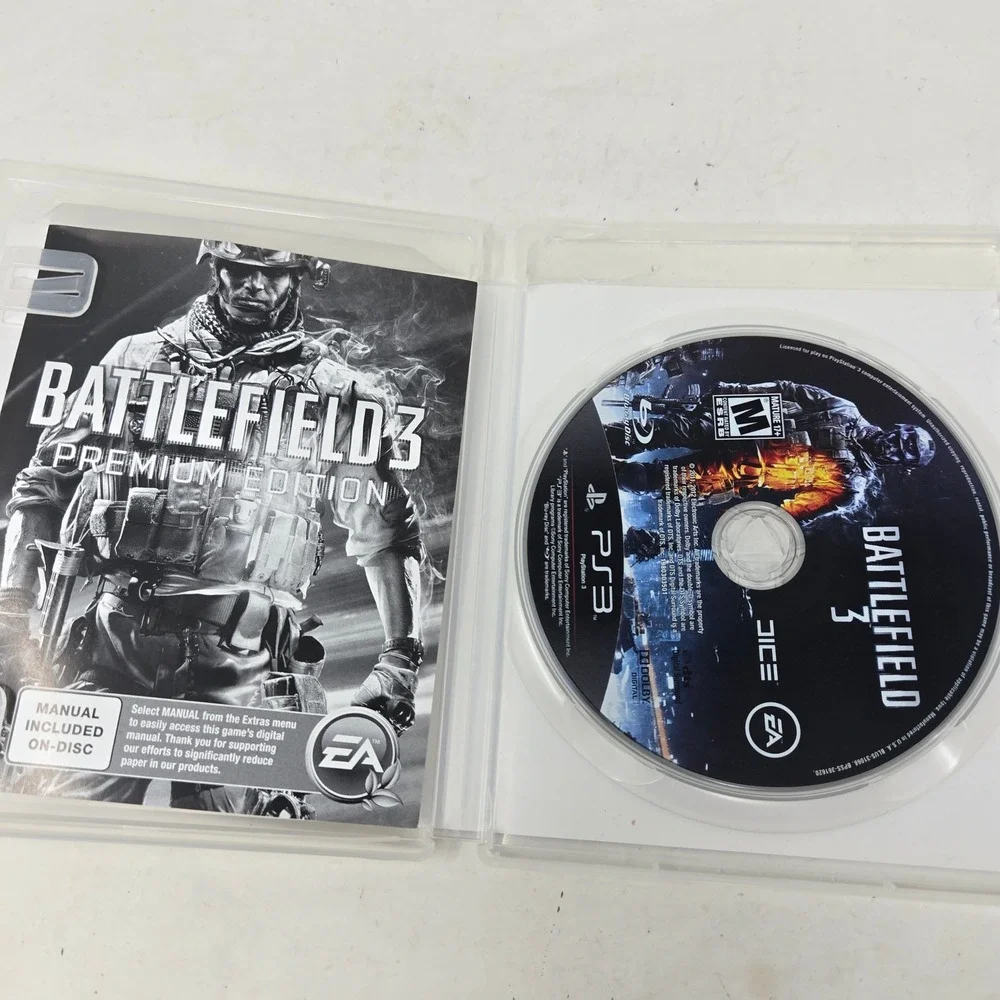 Battlefield 3 Premium Edition Sony PS3 PlayStation 3 EA DICE Complete Game